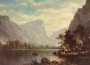 Albert Bierstadt Mirror Lake, Yosemite Valley Spain oil painting artist